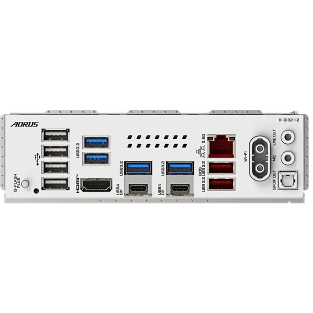 GIGABYTE X870E-A ELITE WIFI7 ICE DDR5 HDMI-DP TYPEC PCIE 5.0 AM5 ATX BEYAZ
