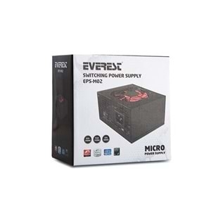 EVEREST 200W EPSM02 8cm Fanlı Micro Power Supply