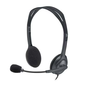 LOGITECH H110 Stereo 3.5mm Jack Gri Mikrofonlu Kulaklık 981-000271