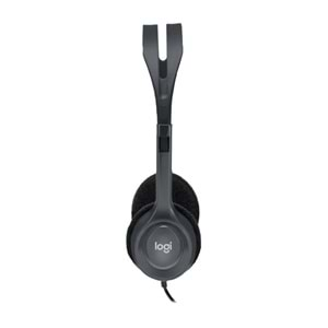 LOGITECH H110 Stereo 3.5mm Jack Gri Mikrofonlu Kulaklık 981-000271