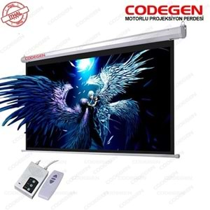 CODEGEN EX40 400x300 Motorlu Projeksiyon Perdesi