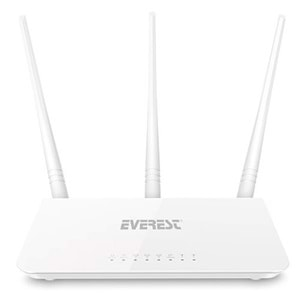 EVEREST EWR-F303 N300 2.4GHZ Mesafe Genişletici EV Ofis Tipi Router Router