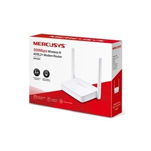 MERCUSYS MW300D 300mbps N300 2.4ghz ADSL Modem Router