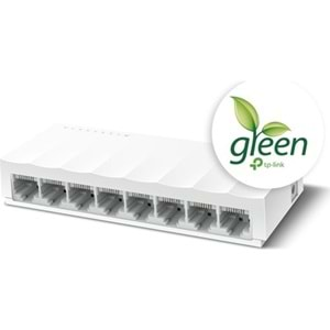 TP-LINK 8port LS1008 10/100 Yönetilemez Switch Masaüstü