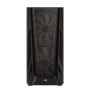 AEROCOOL NIGHTHAWK DUO AE-NGHTHWKD Powersız Gaming Mid-Tower PC Kasası Siyah