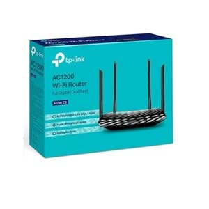 TP-LINK ARCHER C6 AC1200 Dual Band EV Ofis Tipi Router