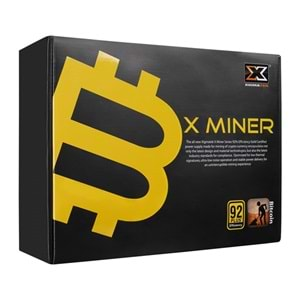 XIGMATEK 1800W 92 MINER BT-1800W EN9757 X 14CM FANLI MINING POWER SUPPLY