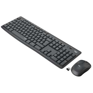 LOGITECH MK295 Kablosuz Q Trk Sessiz Siyah Multimedya Klavye - Mouse Set 920-009804