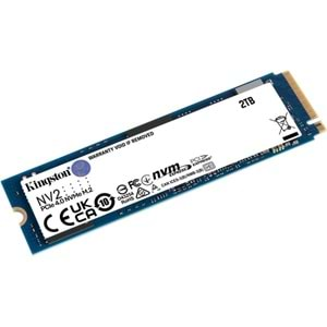 KINGSTON 2TB NV2 SNV2S/2000G 3500- 2900MB/s M2 PCIe NVMe Gen3 Disk