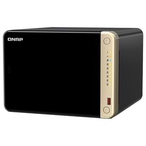 QNAP TS-664-4G CELERON QC- 4 GB RAM- 6-diskli Nas Server (Disksiz)