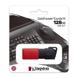 KINGSTON 128GB USB 3.2 Exodia DTXM/128GB Taşınabilir Bellek