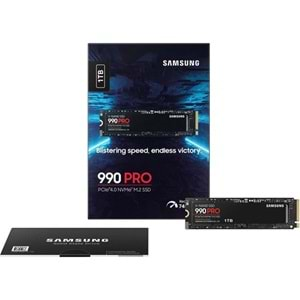 SAMSUNG 1TB 990 pro MZ-V9P1T0BW 7450- 6900MB/s M2 PCIe NVMe Gen4 Disk