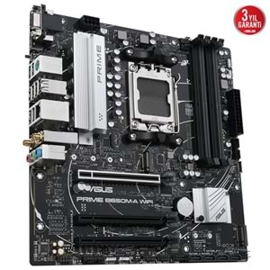 ASUS PRIME B650M-A WIFI-6 DDR5 HDMI DP PCIe 16X v4.0 AM5 mATX