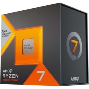 AMD RYZEN 7 7800X3D 104MB 16çekirdekli O/B UHD AM5 120w Kutulu+Fansız