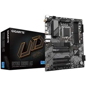 GIGABYTE B760 DS3H AX WIFI-6E DDR5 HDMI DP PCIe 16X v5.0 1700p ATX