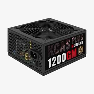 AEROCOOL 1200W 80+ GOLD KCAS PLUS AE-KCASP1200GM Yarı Modüler Power Supply