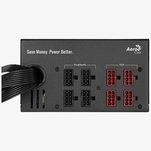 AEROCOOL 1200W 80+ GOLD KCAS PLUS AE-KCASP1200GM Yarı Modüler Power Supply