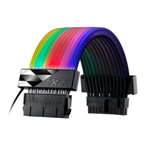 XPG ARGBEXCABLE-MB-BKCWW PSU Uzatma Kablosu ARGB XPG ARGBEXCABLE-MB-BKCWW PSU Uzatma Kablosu ARGB
