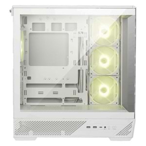 MSI MAG PANO 130R PZ WHITE PANORAMIK GAMING MID-TOWER PC KASASI BEYAZ