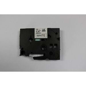 PRINTPEN BROTHER P-Touch TZE-231 Beyaz Etikete Siyah (12mm x 8m)