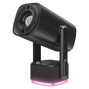 Everest PJ08 Siyah 5200mAh Otomatik Odaklama 720P HD 4K Destekli 5200 Lümen Android 11 Ekran Yansıtmalı Rainbow HD Pro