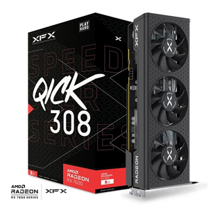 XFX 8GB RX7600 SPEEDSTER SWFT 210 EX-RX-76PMBABFY GDDR6 128Bit PCIE 4.0