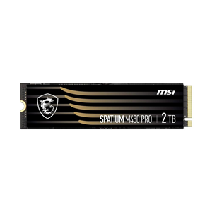 MSI 2TB SPATIUM M480 PRO 7400 7000MB/s M2 NVME GEN4 Disk Soğutuculu 