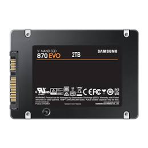 SAMSUNG 2TB 870 EVO MZ-77E2T0BW 560- 530MB/s SSD SATA-3 Disk 