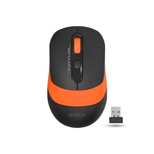 A4TECH FG10 Kablosuz 2000dpi Siyah/Turuncu Mouse