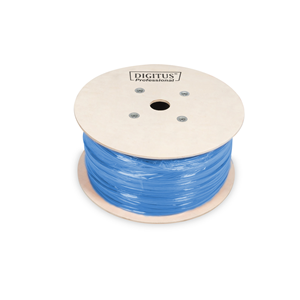 DIGITUS 500metre CAT6 Utp 23AWG Mavi Makara Saf Bakır Kablo 0.50mm DK-1613-VH-5-B