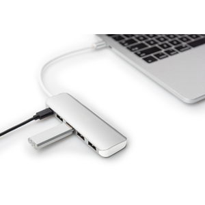 DIGITUS USB-C 4Port USB Çoklayıcı Hub (DA-70242-1)