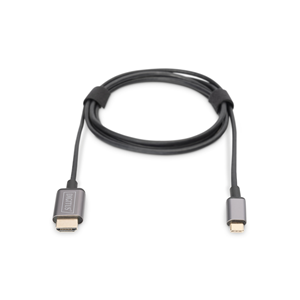 DIGITUS USB-C-HDMI Görüntü Kablosu 1,8m (DA-70821)