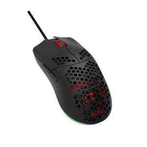 QUANTUM HONEYCOMB Kablolu USB RGB 12800dpi Gaming Mouse