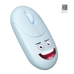 EVEREST FASHION SM-26 Kablosuz Mavi Mouse 
