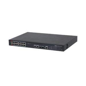 DAHUA 16port 240w FULL PoE PFS4218-16ET-240-V2 GIGABIT 2X SFP Yönetilebilir Switch 