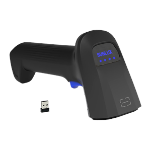 SUNLUX 2D RW10 Kablosuz USB El Tipi Karekod Okuyucu