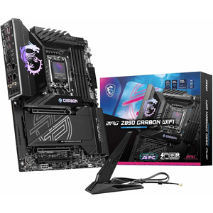 MSI MPG Z890 CARBON WIFI-7 DDR5 HDMI DP PCIE 5.0 1851p ATX 