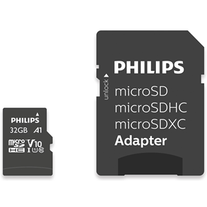 PHILIPS MicroSD 32GB FM32MP45B/00 Class10 Hafıza Kartı