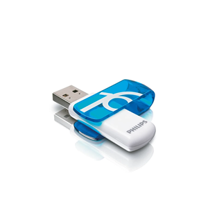 PHILIPS 16GB USB 2.0 Vivid FM16FD05B/00 Okyanus Mavisi Taşınabilir Bellek