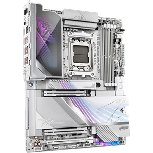 GIGABYTE X870E AORUS MASTER X3D ICE X870E WIFI7 HDMI-DP DDR5 AM5 ATX Beyaz