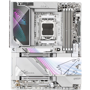 GIGABYTE X870E AORUS MASTER X3D ICE X870E WIFI7 HDMI-DP DDR5 AM5 ATX Beyaz