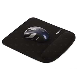 TX ErgoPad SQUARE TXACMPAD05 Memory Foam Bilek Destekli Mousepad (210x230mm)