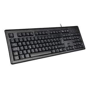 A4TECH KM-720 Kablolu USB F Trk Siyah Klavye