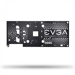 EVGA GTX760 Serisi ekran kartı için Arka Plaka (Backplate)