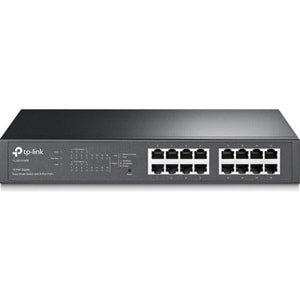 TP-LINK 16-PORT TL-SG1016PE GIGABIT YÖNETİLEBİLİR 150W 8-PORT POE SWITCH