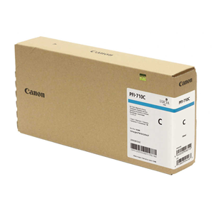 CANON 2355C001 PFI-710 C 700ml Orijinal Mavi (Cyan) Plotter Mürekkep Kartuşu