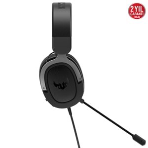 ASUS TUF Gaming H3 Gun Metal 7.1 3.5mm Oyuncu Kulaklığı / 90YH028G-B1UA00