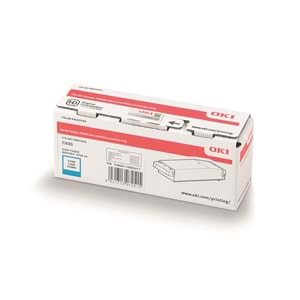 OKI C650 / C651 Cyan Orijinal Toner Kartuşu (6.000 Sayfa) - 9006127
