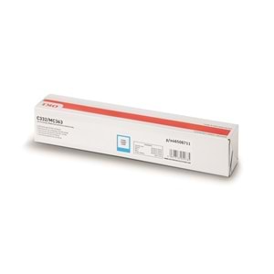 OKI C332 / MC363 3K Mavi (Cyan) Yüksek Kapasiteli Toner (46508711)