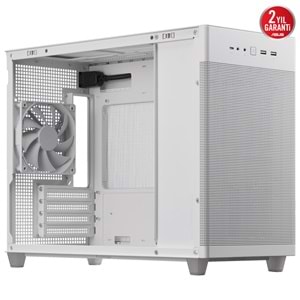 ASUS PRIME AP201 MESH WHITE Gaming Micro-Tower PC Kasası Beyaz / 90DC00G3-B39000